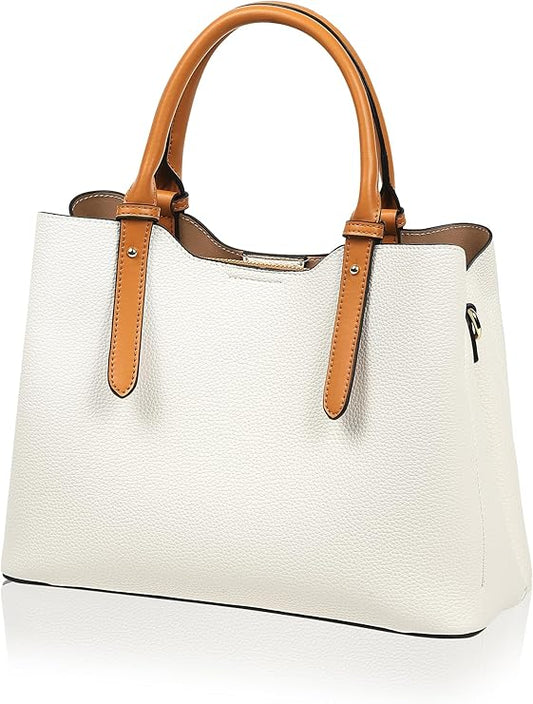 トートバッグ レディース PU バイカラー 2WAY 軽量